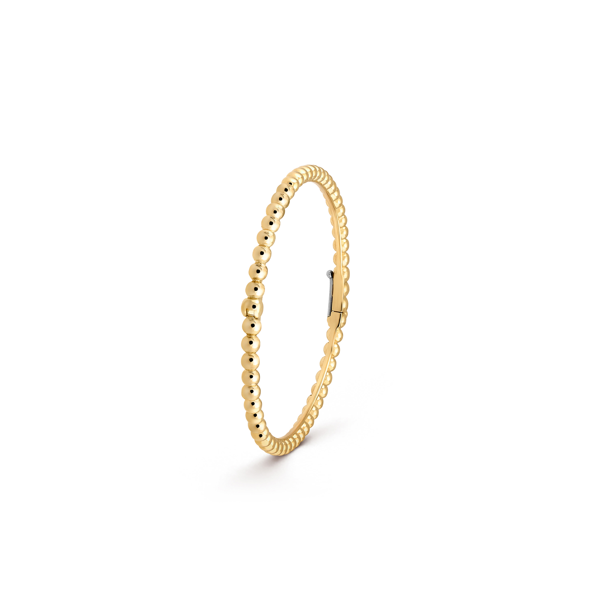 VAN CLEEF ARPELS PERLÉE PEARLS OF GOLD BRACELET, EXTRA SMALL MODEL- YELLOW GOLD  VCARO7TG00